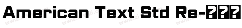 American Text Std Re字体转换